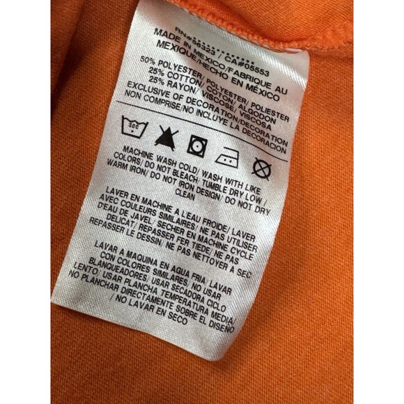 Nike Cleveland Browns Throwback Primary Logo Tshirt Orange Large NFL Team Merch. - Picture 8 of 10